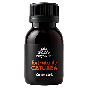 Extrato de Catuaba Natural 60ml Kampo de Ervas