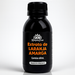 Extrato Natural de Laranja Amarga 60ml Kampo de Ervas