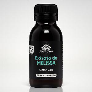 Extrato de Melissa Orgânico 60ml Kampo de Ervas