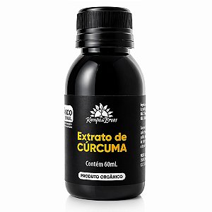Extrato de Cúrcuma Orgânico 60ml Kampo de Ervas