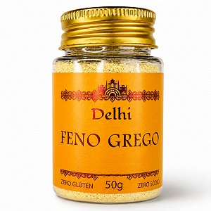 Feno Grego Em Pó 50g Delhi - Especiarias Naturais