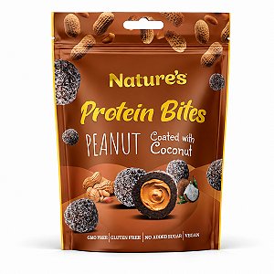Bites Proteína Tâmara Amendoim e Coco 96g s/açúcar Importado