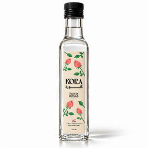 Água De Rosas Premium 250ml Libanesa Culinária E Cosmética