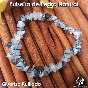 Pulseira Quartzo Turmalinado