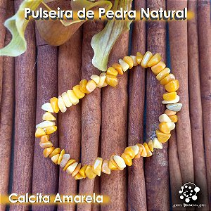 Pulseira Calcita Amarela