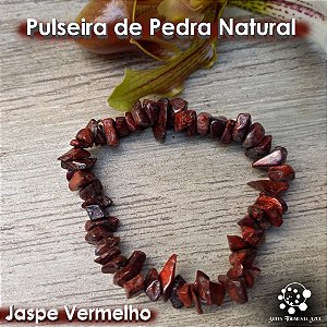 Pulseira Jaspe Vermelho