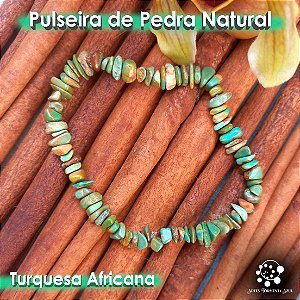Pulseira Turquesa Africana