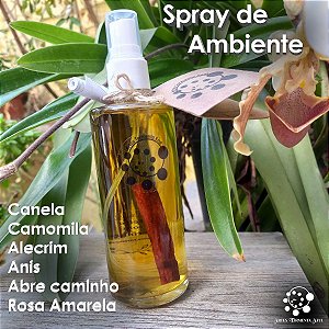 Spray de Canela e Rosa Amarela