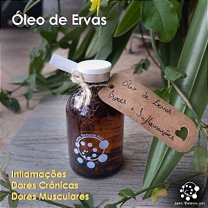 Óleo para Dores e Inflamações