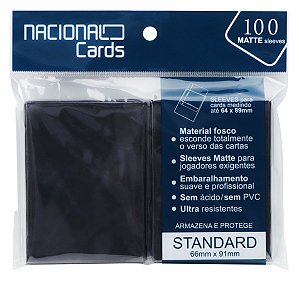 Sleeve Matte Standard Verde - Nacional Cards - Nacional Cards