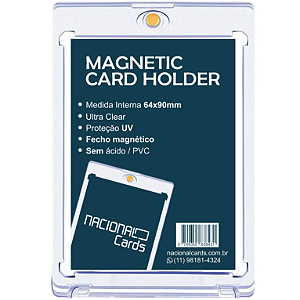 Toploader Magnético (Magnetic Card Holder) - Nacional Cards