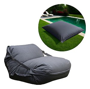 Capa Puff Poltrona Flutuante Impermeável Decorativo Piscina