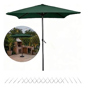 Ombrelone Guarda Sol 2 Metros Quadrado Central Piscina