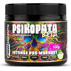 Pré-treino Psikopata Beta - 100g
