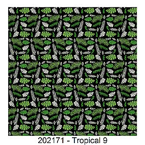 202171 - Tropical 9  Fat Quarter