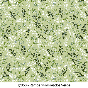 17808  - Ramos Sombreados Verde