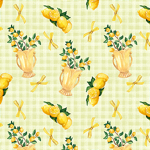 D393 -  Vasos com Limões