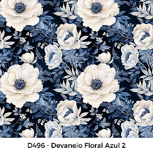 D496 - Devaneio Floral Azul 2