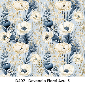 D497 - Devaneio Floral Azul 3
