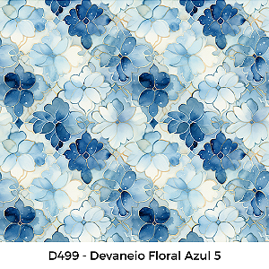D499 - Devaneio Floral Azul 5