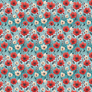 D654 - Small Floral 6