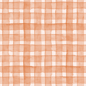 D1101  - Xadrez Aquarela Peach