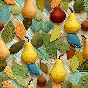 D1273 - Frutas Patch Peras