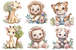 111303- BICHINHOS SAFARI PLUSH