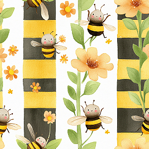 D1659 - Bee Listra Amarela
