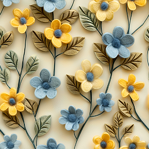 D1820 - Forget Me Not Amarelo