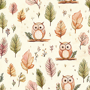 D1924 - Enchanted Forest Corujas