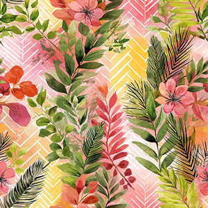 D1921 - Encantos do Bambu Folhagem