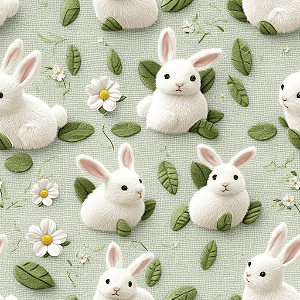 DP127 - Coelhinhos Daisy Claros