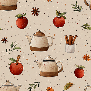 D2252 - Apple Ciannamon Bules e Maçãs