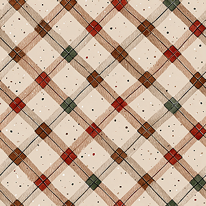 D2255 - Apple Cinnamon Tartan
