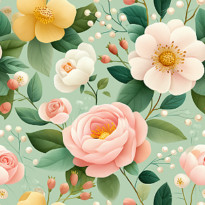 D2257 - Bela Flora Rosas