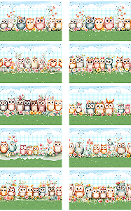 D1972 -Barrado Corujas no Jardim