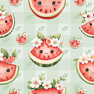 D2331 - Frutinhas 2 Kawaii Melancias