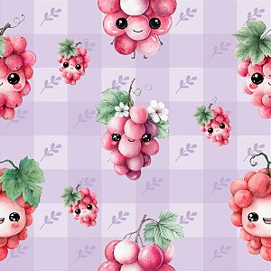 D2334 - Frutinhas Kawaii 2 Uvas
