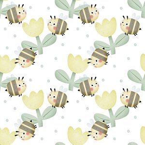 DF032 - Fraldinha Abelhinhas