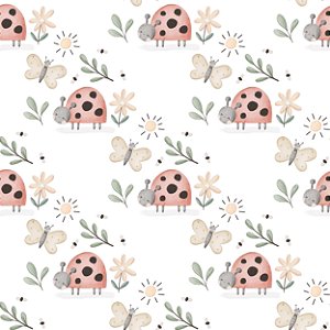 DF033 - Fraldinha Joaninhas