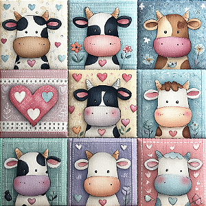 D2409 - Patch Bichinhos Vaquinhas