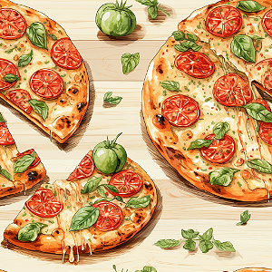 D2418 - Italia Mia Pizza e Manjericão