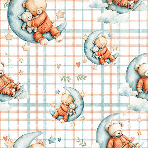 D2458 - Baby Bears Ursinhos na Nuvem