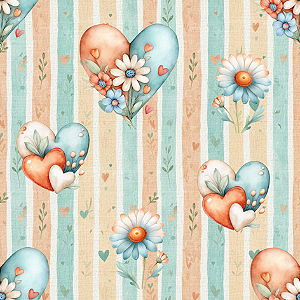 D2460 - Baby Bears Corações