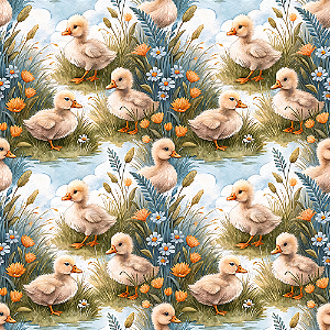 D2463 - Baby Duck Patinhos na Moita