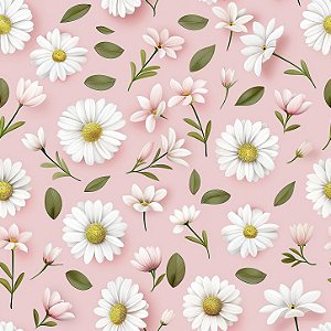 D2489 - Love Daisies Pink Daisy