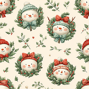 DN333 - NATAL 26 - NR Boneco de Neve