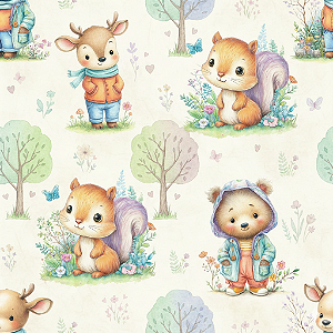D2552 - Floresta Mágica Animais e Floresta