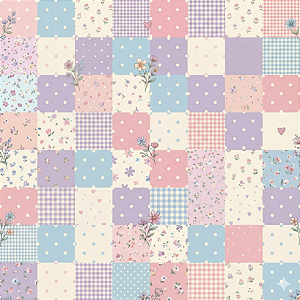 D2596 - Sunbonnet Pastel Patch